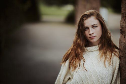 Die Schauspielerin Paula Herzig spielt Mia.